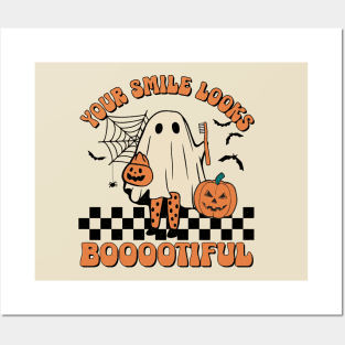 Pediatric Dentist Halloween Spooky Dental Assisant Hygienist Posters and Art